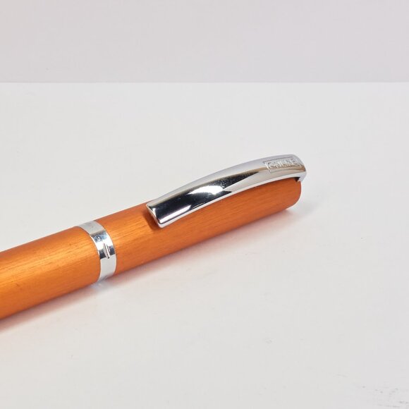 ONLINE Germany Fountain Pen / Orange Metal / Broad (B) Nib / With Converter - Picture 12 of 12